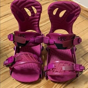 Ride VXN snowboard bindings